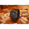 Dřevěné hodinky  -  Rectangle