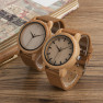 Dřevěné hodinky  -  Maple C