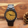 Dřevěné hodinky  - Grain