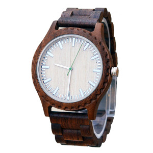 Dřevěné hodinky  -  Samurai