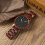 Dřevěné hodinky  -  Edison