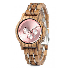 Dřevěné hodinky  -  Afrodite