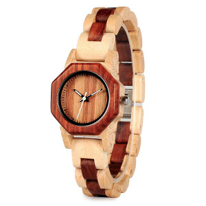 Dřevěné hodinky  -  Eliss