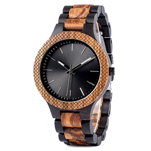 Dřevěné hodinky  - Leonel